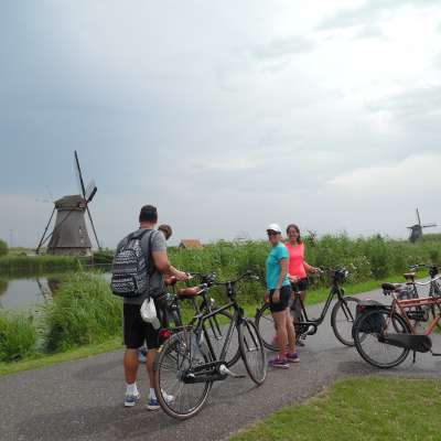 Kinderdijk Windmills - Green Cow Bike Tours